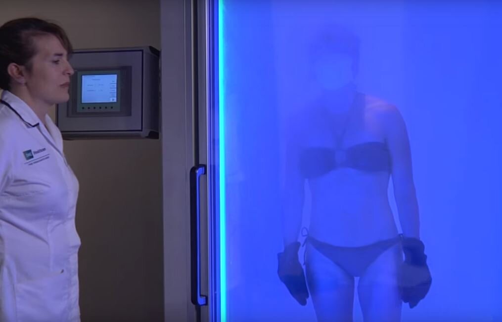 Most women are not comfortable being watched in their underwear or bikini.