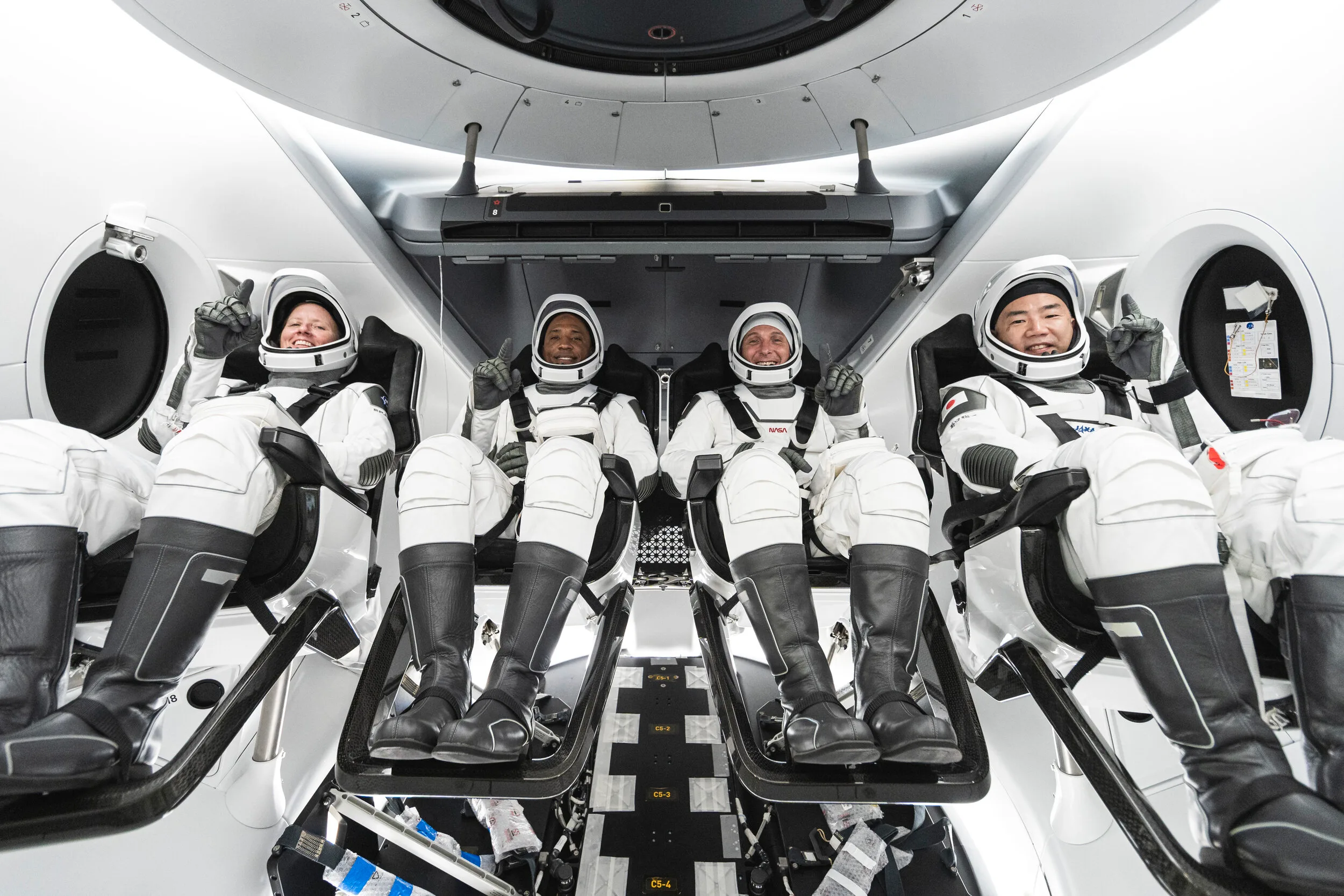 SpaceX Crew of Dragon 1 uses cryotherapy to recover from space flight.
