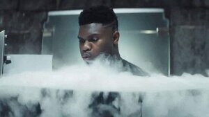NBA star Zion Williamson in the XR Cryosauna