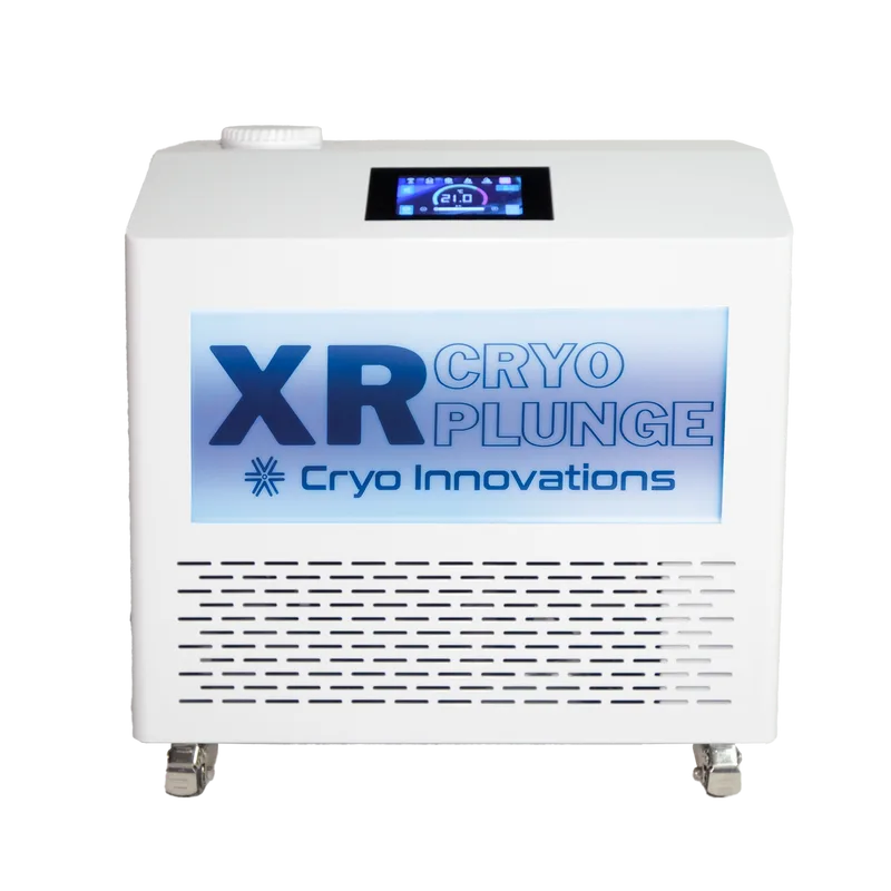 XR Cryo Plunge chiller unit with filtration and temperature control