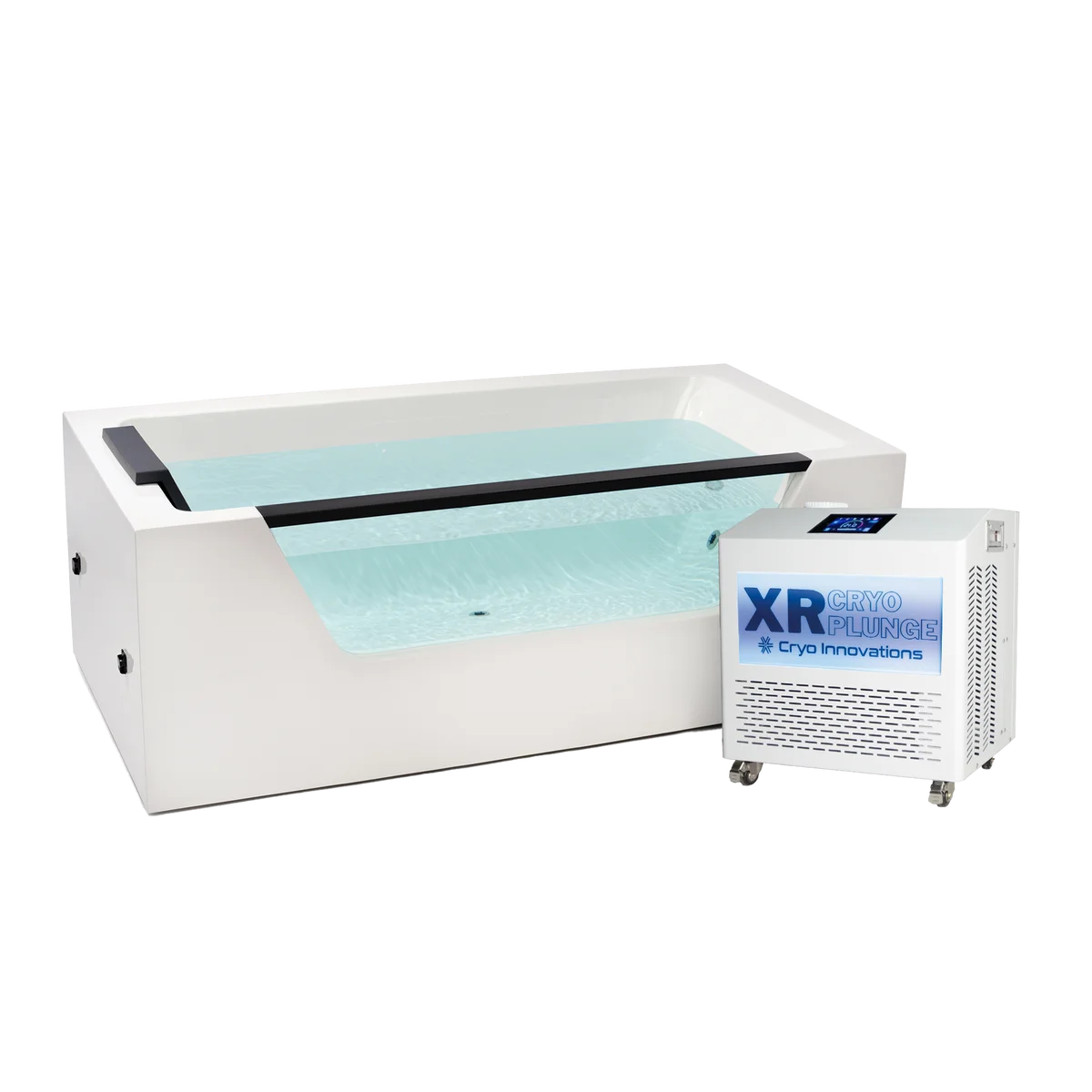 XR Cryo Plunge commercial cold plunge tub with chiller unit